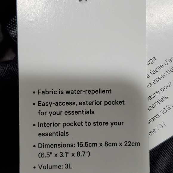 Lululemon city adventure 3L black backpack micro - Picture 10 of 12
